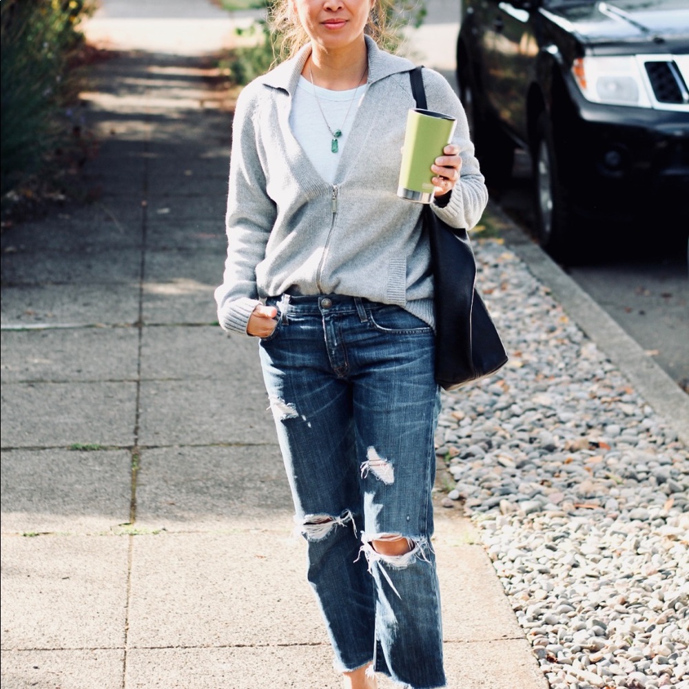 Repeat Cardigan Sweater - image 4